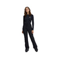 Black - Side - Animal Womens-Ladies Alpine Ski Trousers