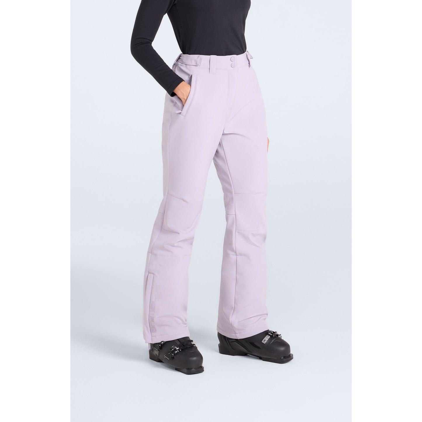 Lilac - Front - Animal Womens-Ladies Alpine Ski Trousers