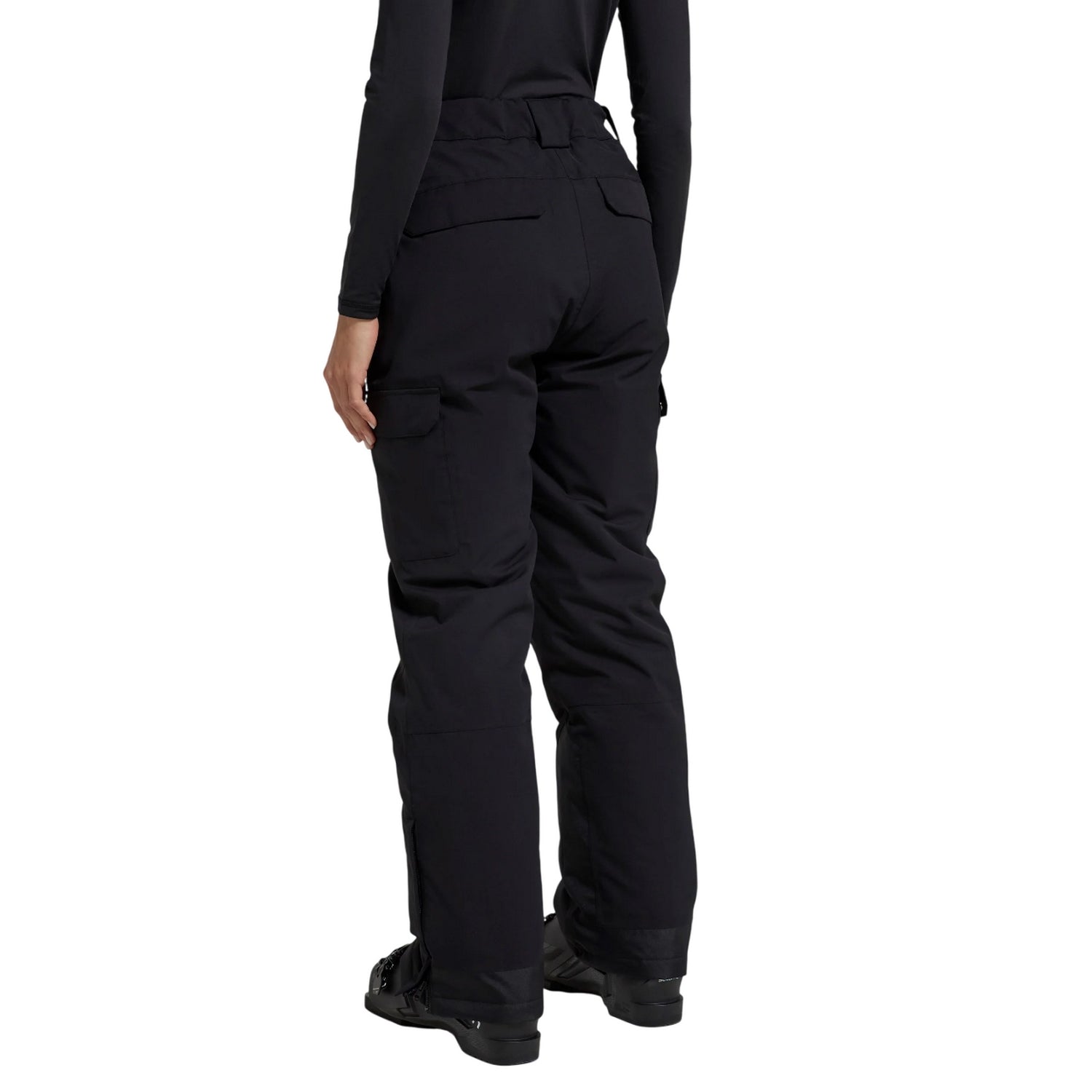 Jet Black - Back - Animal Womens-Ladies Glaze Ski Trousers
