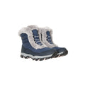 Blue - Front - Mountain Warehouse Womens-Ladies Ohio Thermal Short Shaft Snow Boots