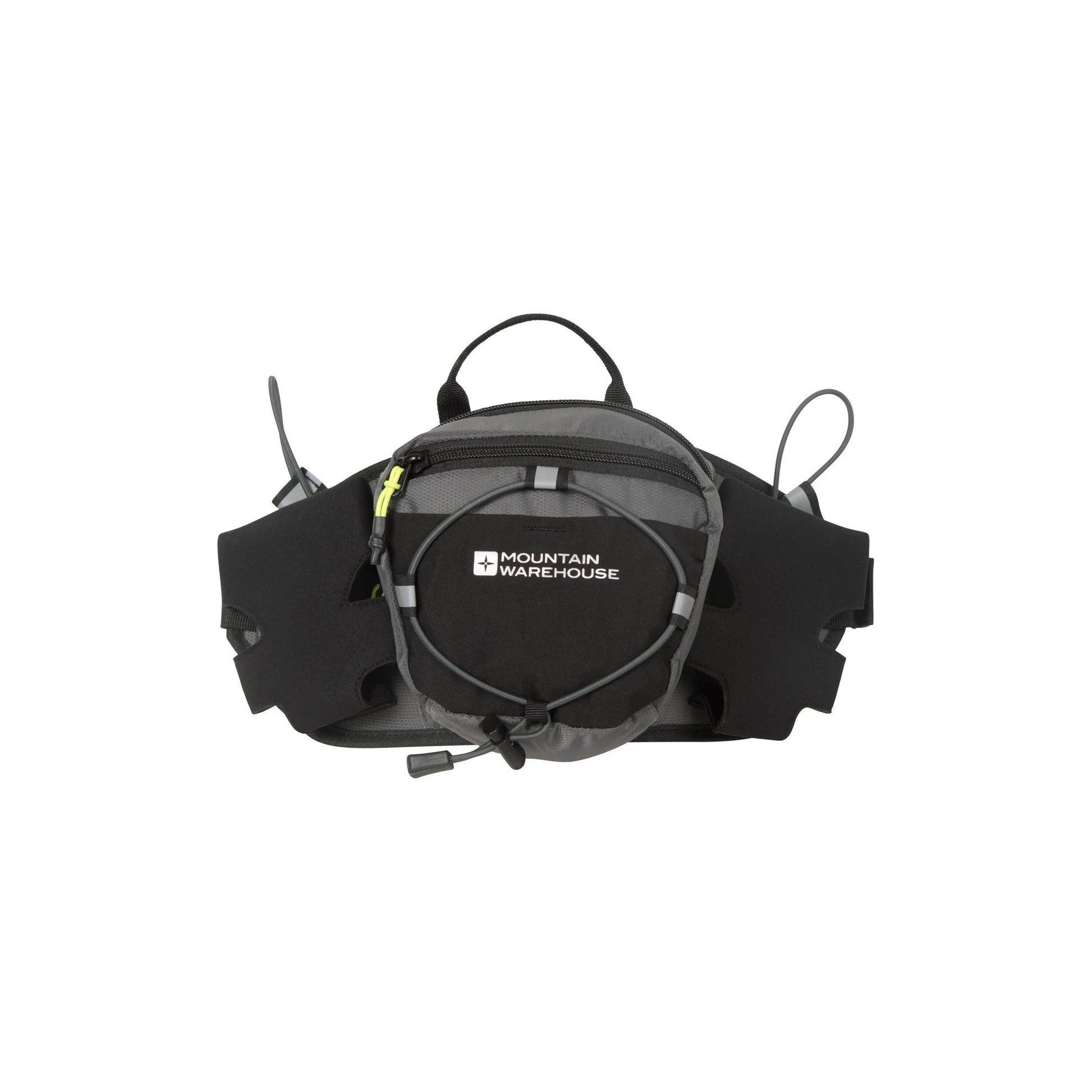 Grey - Front - Mountain Warehouse Logo Lightweight Bum Bag