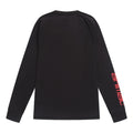 Black - Back - Animal Mens Off Piste Recycled Base Layer Top
