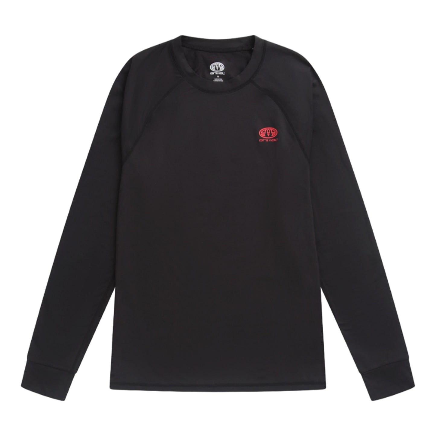 Black - Front - Animal Mens Off Piste Recycled Base Layer Top