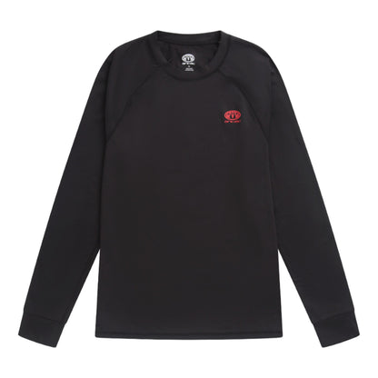 Black - Front - Animal Mens Off Piste Recycled Base Layer Top