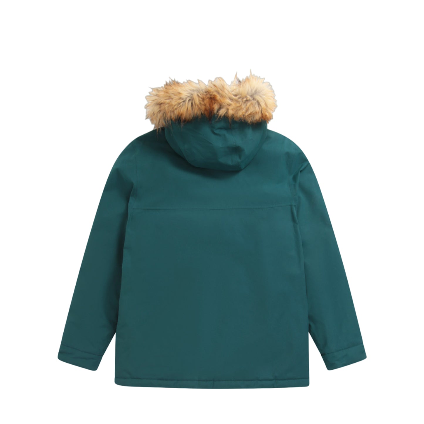 Green - Back - Animal Mens Whitsand Sherpa Full Zip Jacket