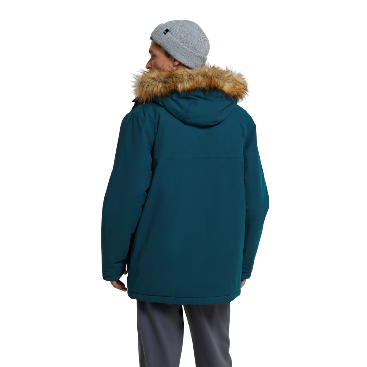 Green - Lifestyle - Animal Mens Whitsand Sherpa Full Zip Jacket