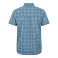 Bright Blue - Front - Mountain Warehouse Mens Holiday Cotton Shirt