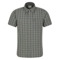 Khaki - Front - Mountain Warehouse Mens Holiday Cotton Shirt