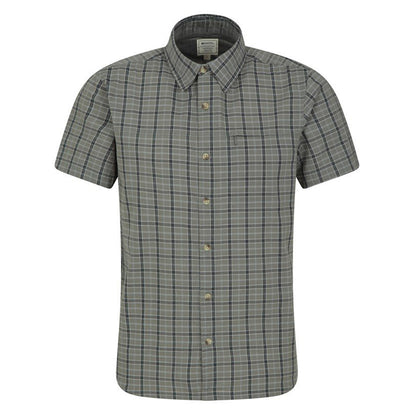 Khaki - Front - Mountain Warehouse Mens Holiday Cotton Shirt