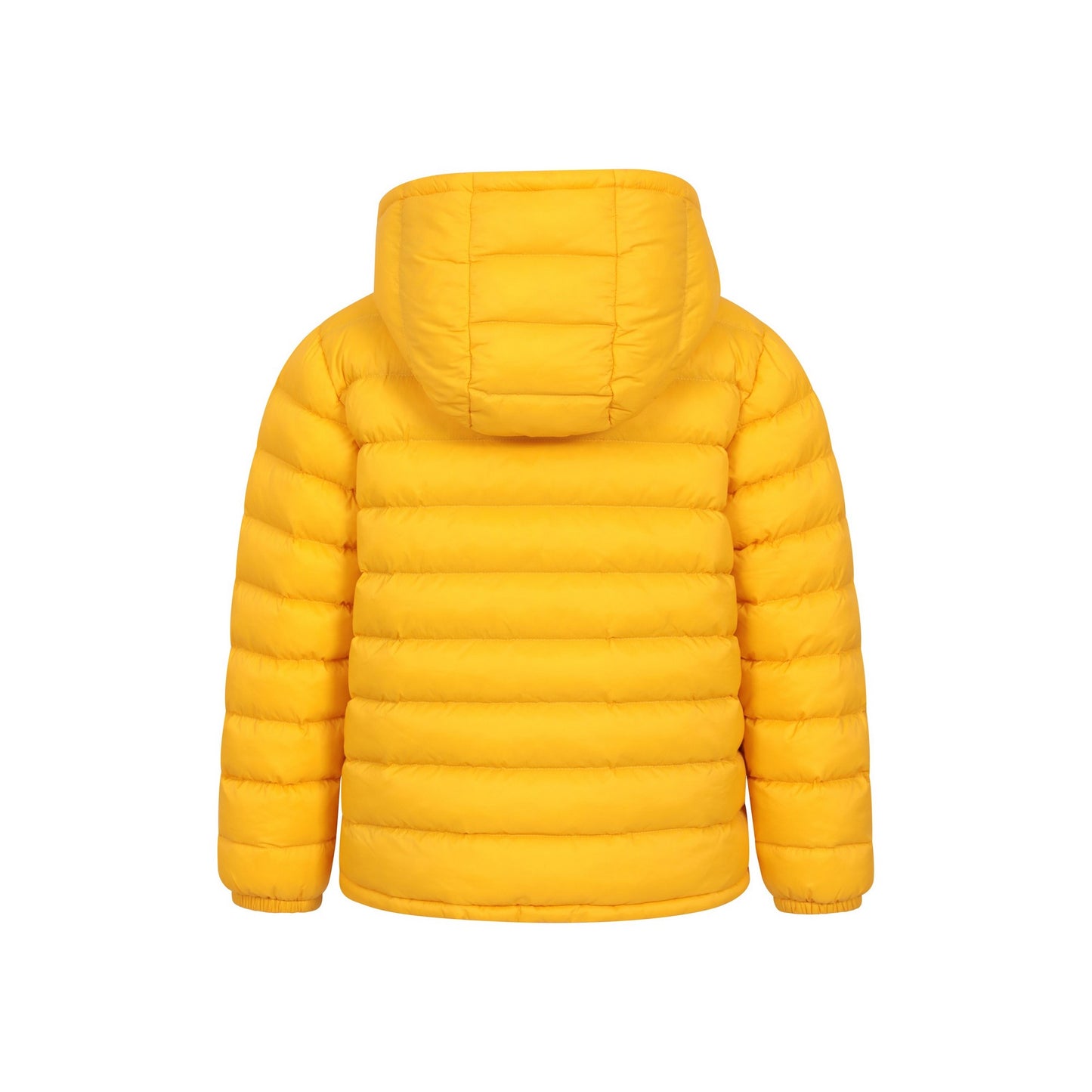 Yellow - Back - Mountain Warehouse Childrens-Kids Seasons Faux Fur Lined Padded Jacket