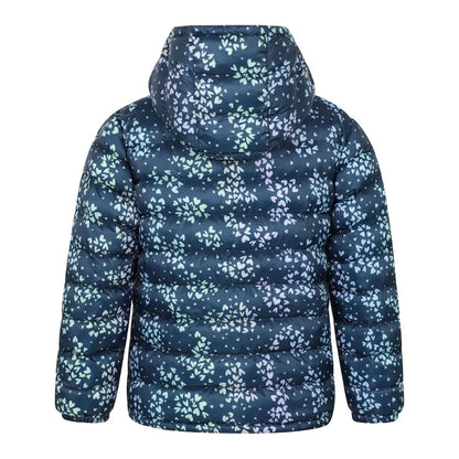 Dark Blue - Back - Mountain Warehouse Childrens-Kids Seasons Faux Fur Lined Padded Jacket