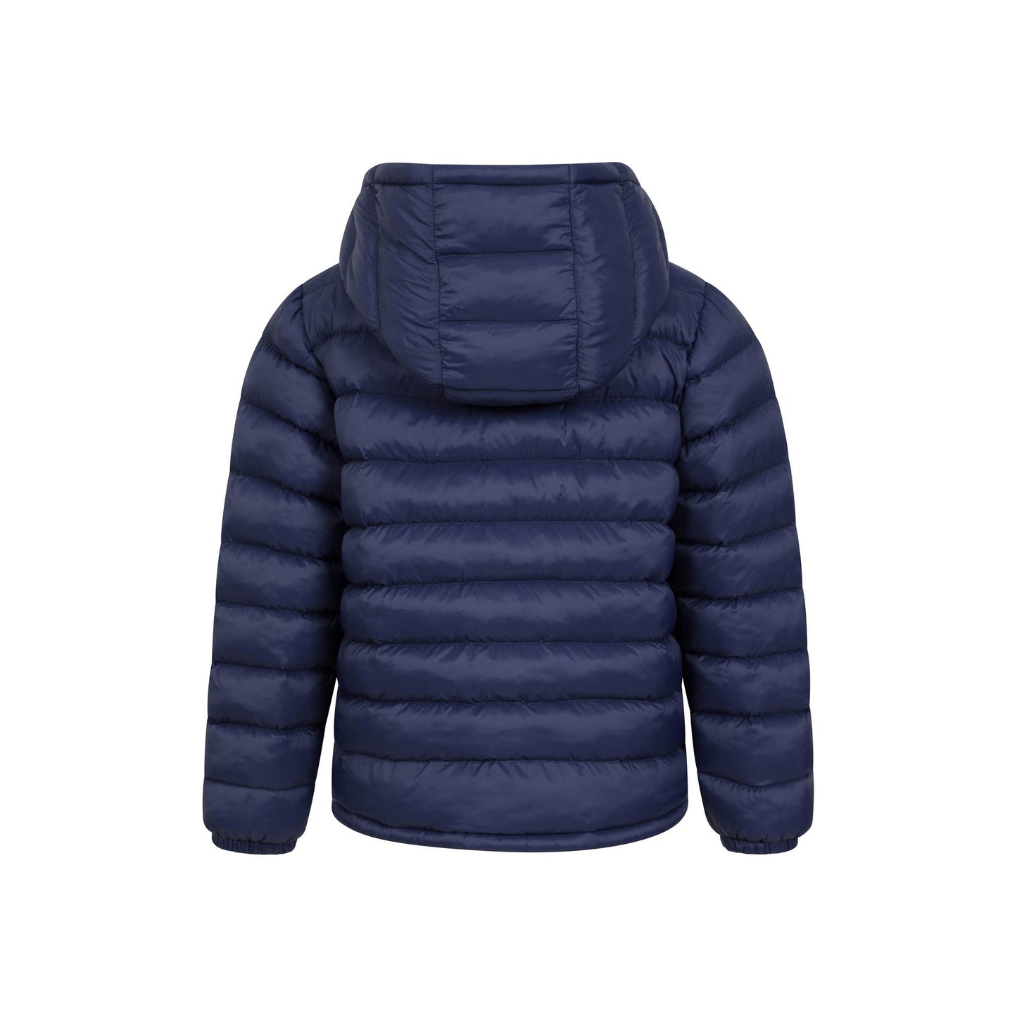Navy - Back - Mountain Warehouse Childrens-Kids Seasons Faux Fur Lined Padded Jacket