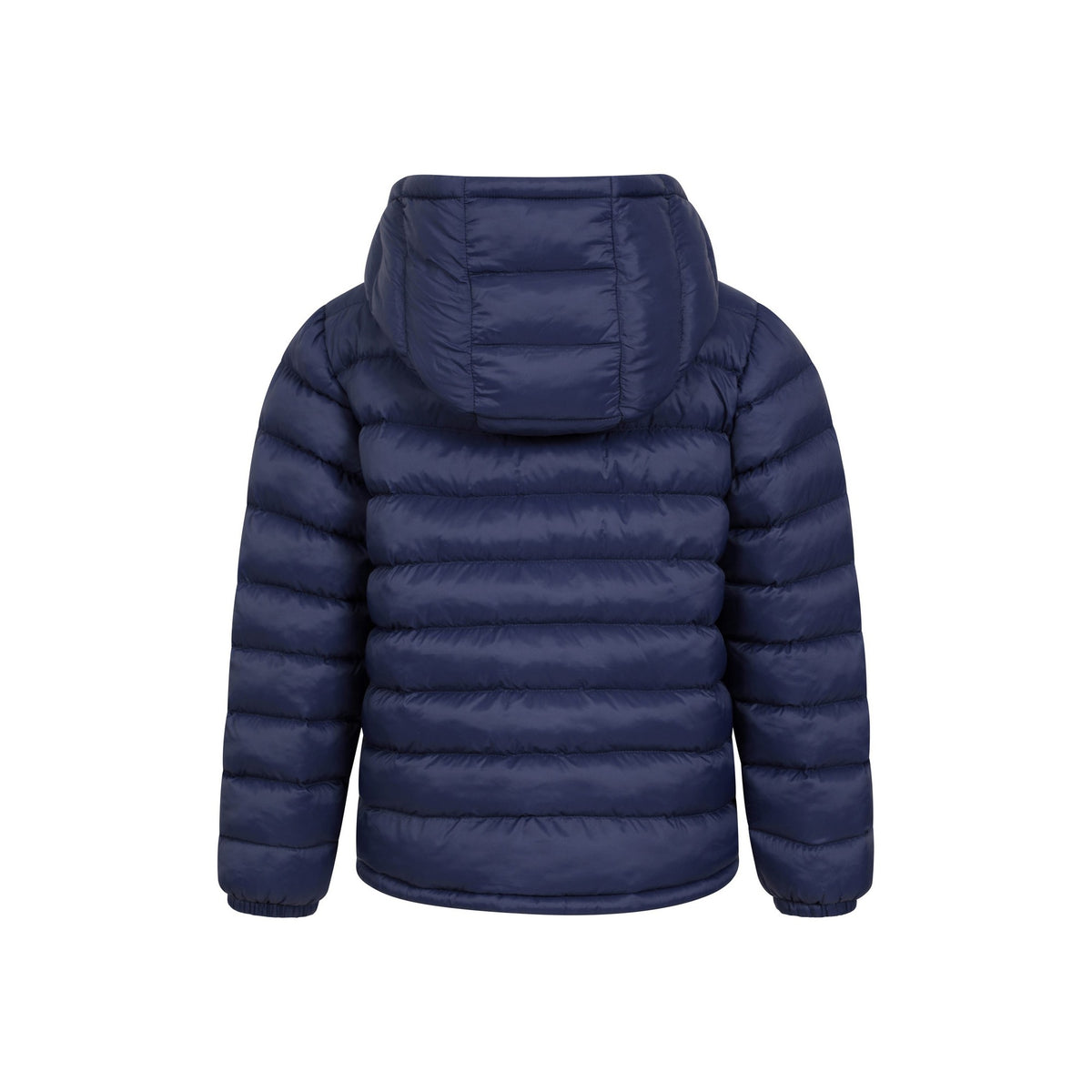 Navy - Back - Mountain Warehouse Childrens-Kids Seasons Faux Fur Lined Padded Jacket