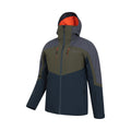 Khaki Green - Lifestyle - Mountain Warehouse Mens Anton Waterproof Ski Jacket