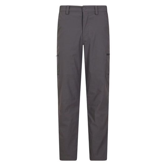 Dark Grey - Front - Mountain Warehouse Mens Trek Stretch Winter Trousers