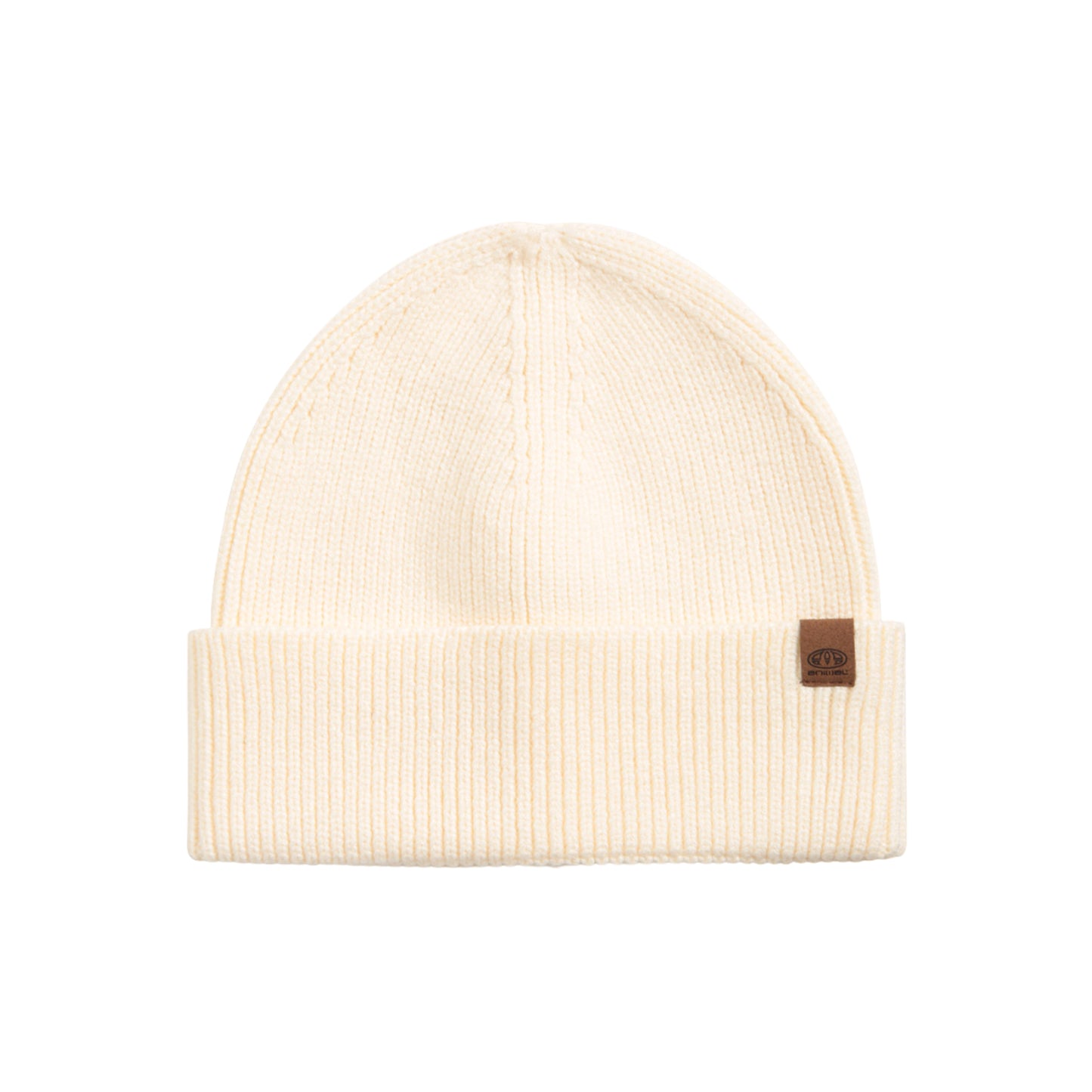 Cream - Side - Animal Unisex Adult Dana Recycled Hat And Scarf Set