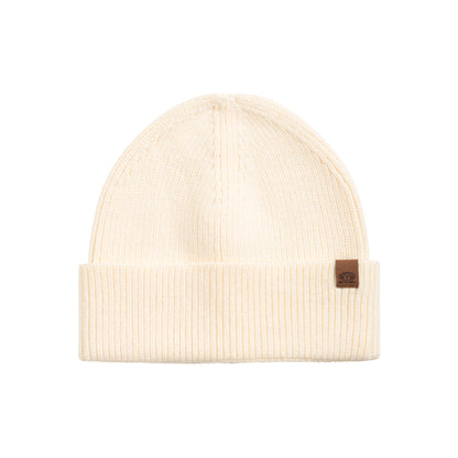 Cream - Side - Animal Unisex Adult Dana Recycled Hat And Scarf Set