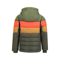 Forest Khaki - Back - Mountain Warehouse Childrens-Kids Jasper II Water Resistant Jacket