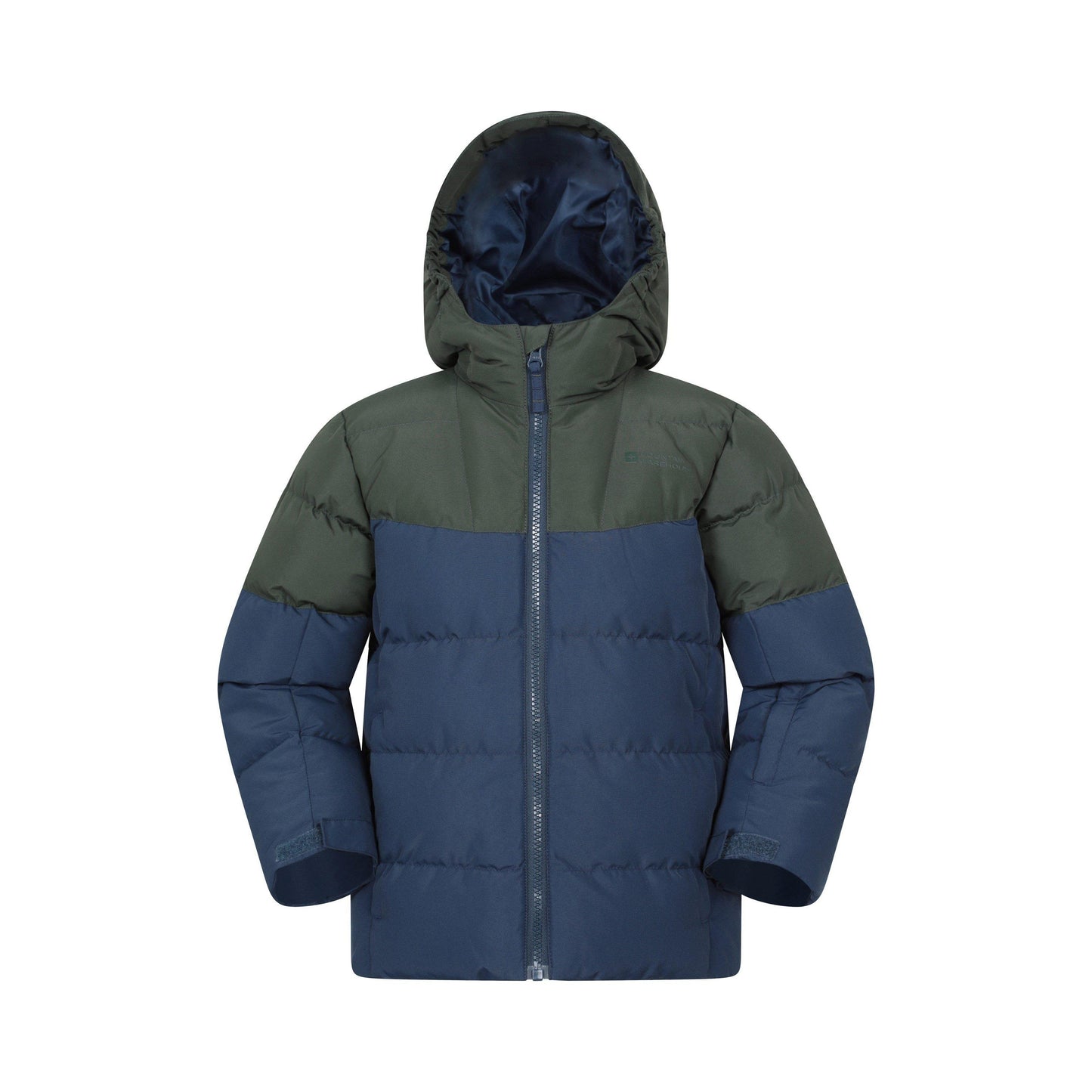 Khaki Green - Front - Mountain Warehouse Childrens-Kids Jasper II Water Resistant Jacket