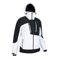 Blue-Off White - Side - Mountain Warehouse Mens Supernova Waterproof Ski Jacket