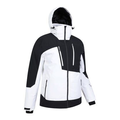 Off White - Side - Mountain Warehouse Mens Supernova Waterproof Ski Jacket