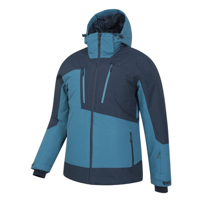 Blue - Lifestyle - Mountain Warehouse Mens Supernova Waterproof Ski Jacket