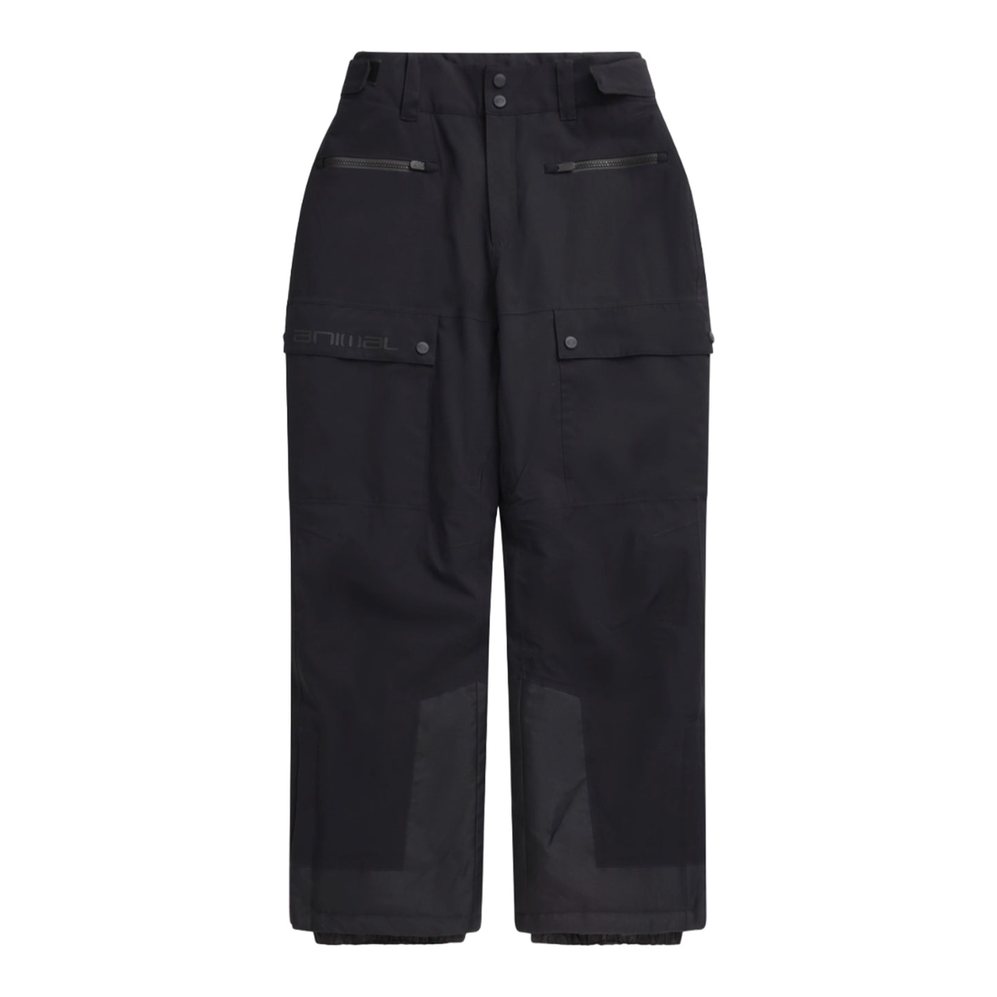 Jet Black - Front - Animal Mens Glaze Ski Trousers