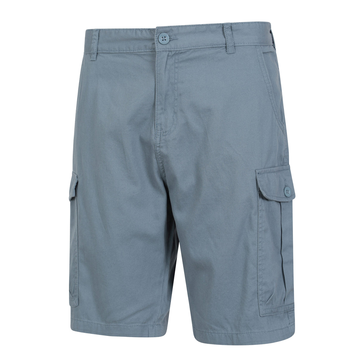 Teal - Pack Shot - Mountain Warehouse Mens Lakeside Cargo Shorts
