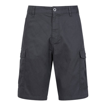 Dark Grey - Front - Mountain Warehouse Mens Lakeside Cargo Shorts