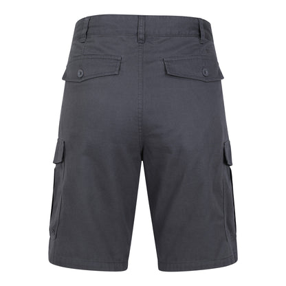 Dark Grey - Back - Mountain Warehouse Mens Lakeside Cargo Shorts