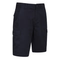 Navy - Side - Mountain Warehouse Mens Lakeside Cargo Shorts