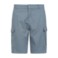 Blue - Front - Mountain Warehouse Mens Lakeside Cargo Shorts