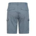 Blue - Back - Mountain Warehouse Mens Lakeside Cargo Shorts