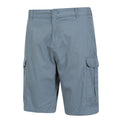 Blue - Side - Mountain Warehouse Mens Lakeside Cargo Shorts