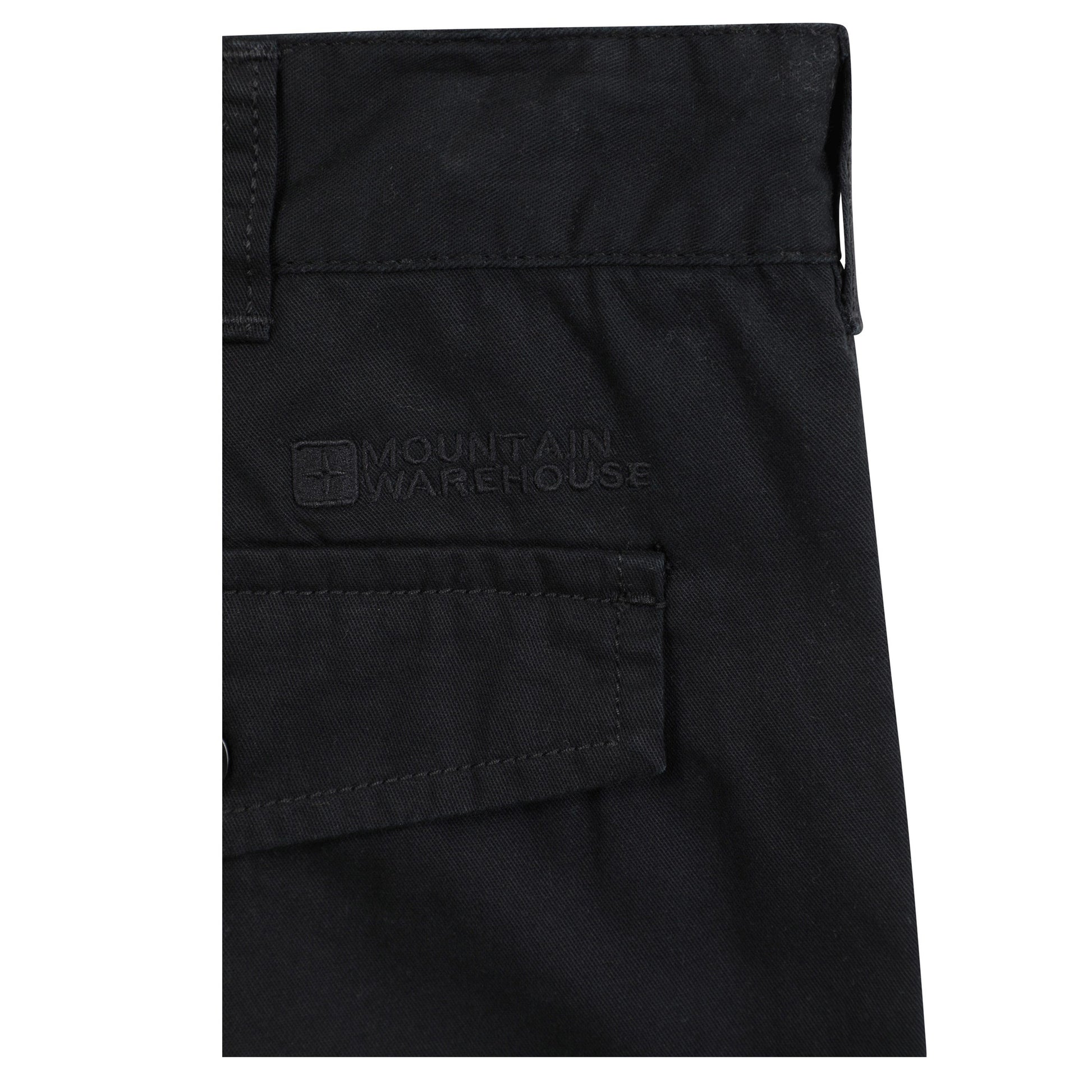 Black - Lifestyle - Mountain Warehouse Mens Lakeside Cargo Shorts