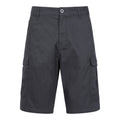 Dark Grey - Front - Mountain Warehouse Mens Lakeside Cargo Shorts