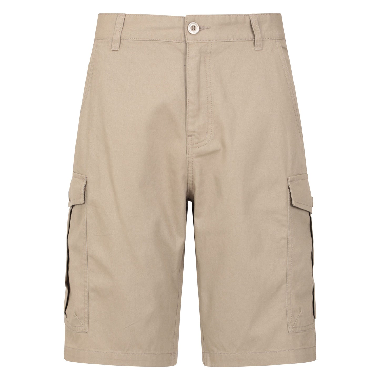 Beige - Front - Mountain Warehouse Mens Lakeside Cargo Shorts