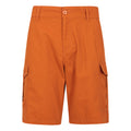 Orange - Front - Mountain Warehouse Mens Lakeside Cargo Shorts
