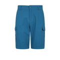 Teal - Front - Mountain Warehouse Mens Lakeside Cargo Shorts