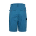 Teal - Back - Mountain Warehouse Mens Lakeside Cargo Shorts