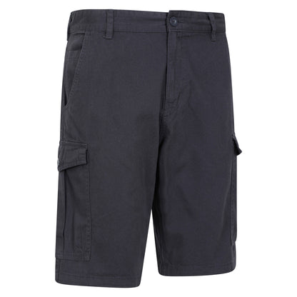 Navy - Side - Mountain Warehouse Mens Lakeside Cargo Shorts