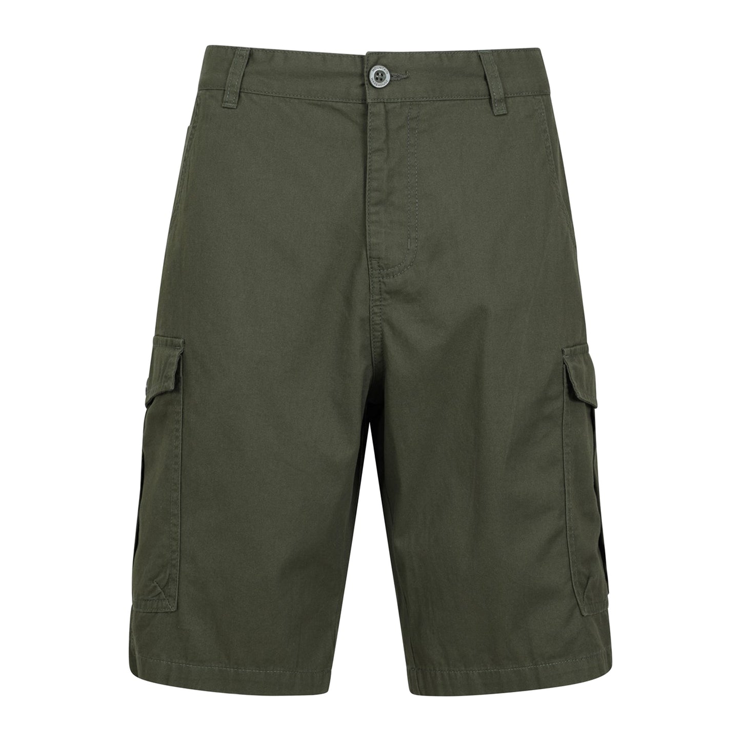 Khaki Green - Front - Mountain Warehouse Mens Lakeside Cargo Shorts