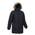 Charcoal - Side - Mountain Warehouse Mens Antarctic Extreme Waterproof Down Jacket