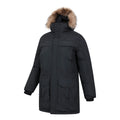 Charcoal - Lifestyle - Mountain Warehouse Mens Antarctic Extreme Waterproof Down Jacket
