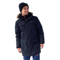 Charcoal - Pack Shot - Mountain Warehouse Mens Antarctic Extreme Waterproof Down Jacket