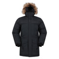 Charcoal - Front - Mountain Warehouse Mens Antarctic Extreme Waterproof Down Jacket