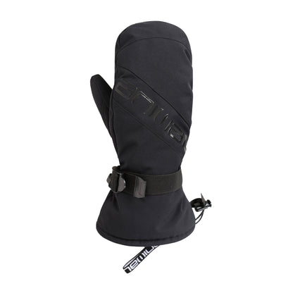 Jet Black - Front - Animal Mens Snowstorm Ski Gloves