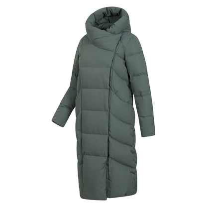 Dark Khaki - Lifestyle - Mountain Warehouse Womens-Ladies Extreme Wrap Down Jacket