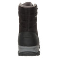 Jet Black - Back - Mountain Warehouse Mens Ohio Fleece Lined Snow Boots