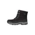 Jet Black - Side - Mountain Warehouse Mens Ohio Fleece Lined Snow Boots